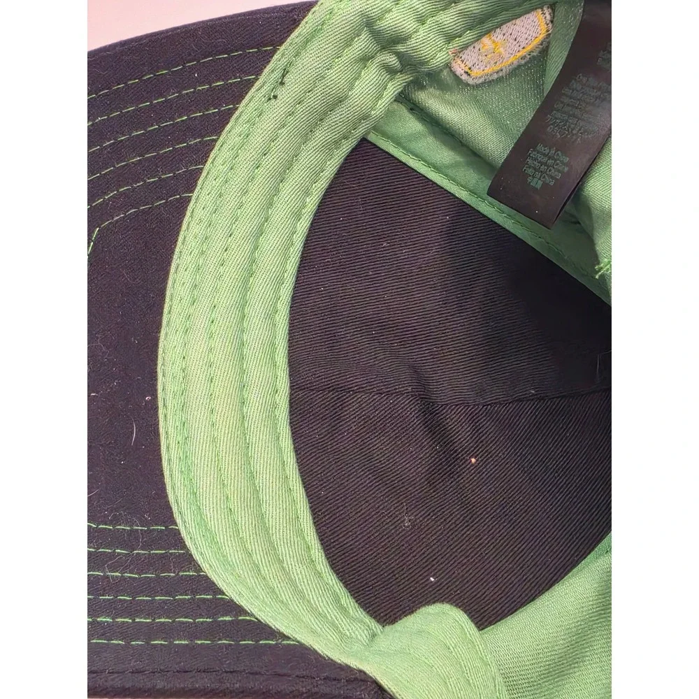 John Deere SN Partners Sydenstricker Nobbe Toddler Snapback Hat Green Black Cap